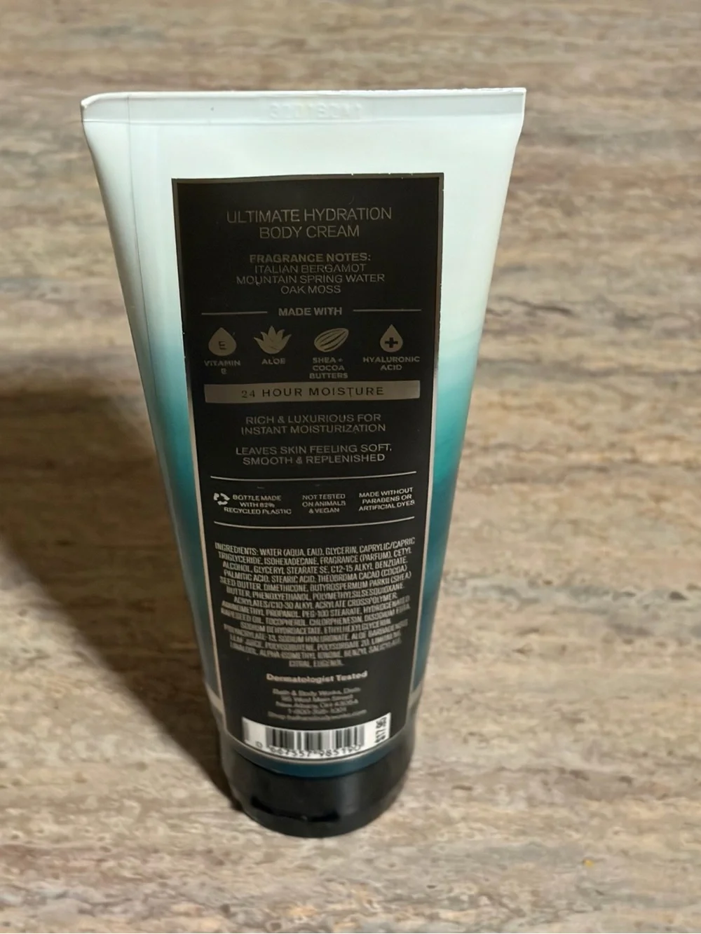 Bath & Body Works Freshwater Retired Men’s Collection Ultimate Body Cream